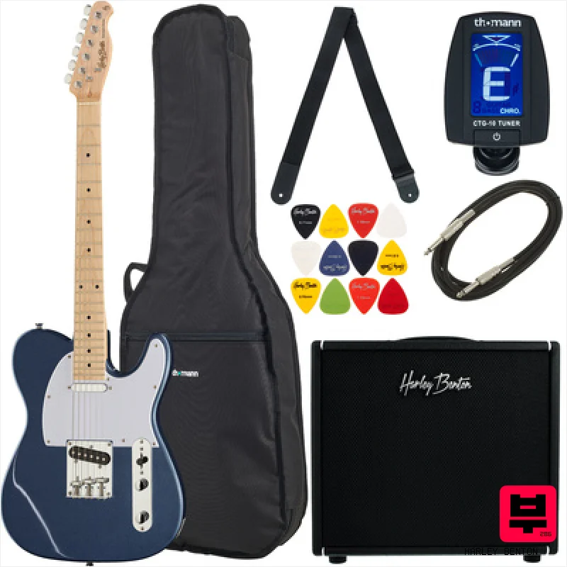 Harley Benton TE-20MN BM DNAFX AmP20 Set - Professional Music Instrument Photo