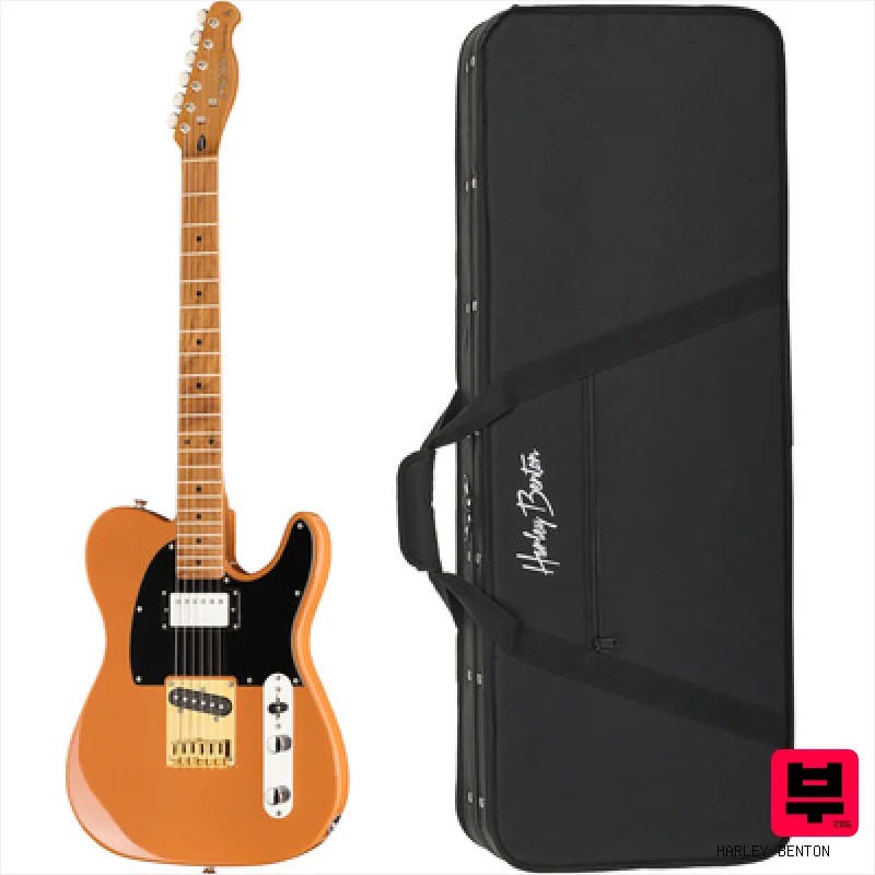 Harley Benton TE-53KR BL Tribute Seri w/Case