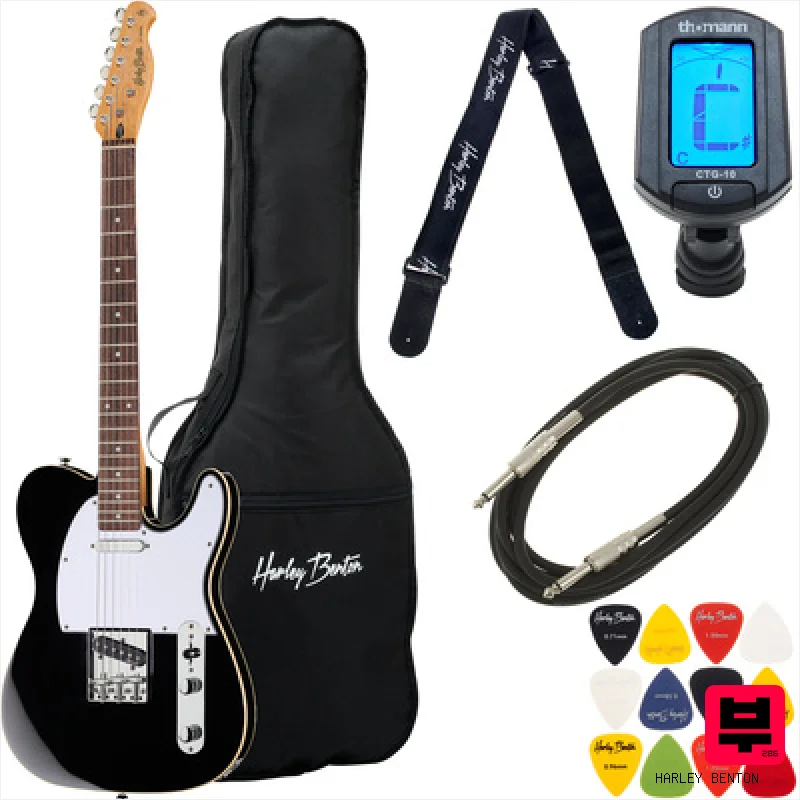 Harley Benton TE-62DB BK Bundle