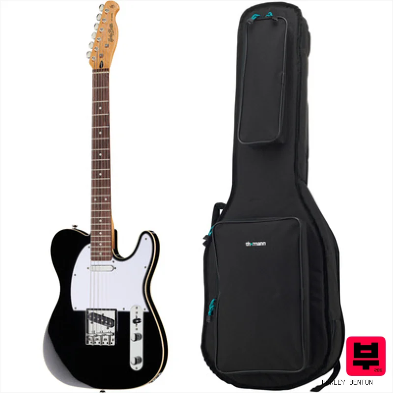 Harley Benton TE-62DB BK w/Bag - Professional Music Instrument Photo
