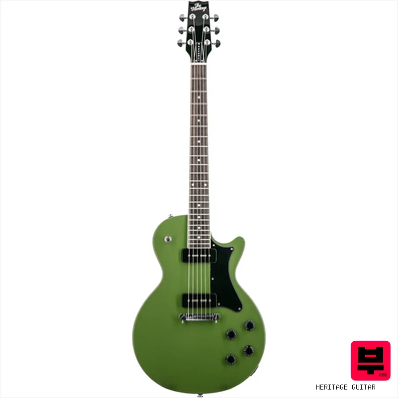 Heritage Guitar Ascent+ H-137 P90 Olive Drab - Single Cut Guitars