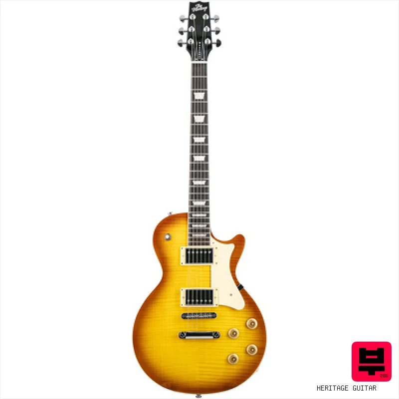 Heritage Guitar Ascent+ H-150 Dirty Lemon Burs - Single Cut Guitars