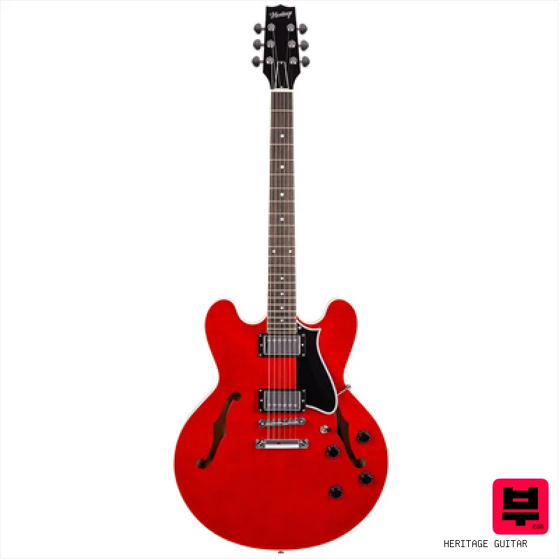 Heritage Guitar Standard II H-535 Trans Cherry - Professional Music Instrument Photo