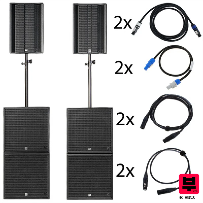 HK Audio L5 MK2 High Power System - DJ PA Sets