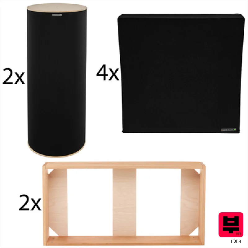 HOFA Home Studio Bundle Black - Acoustic Treatment Sets