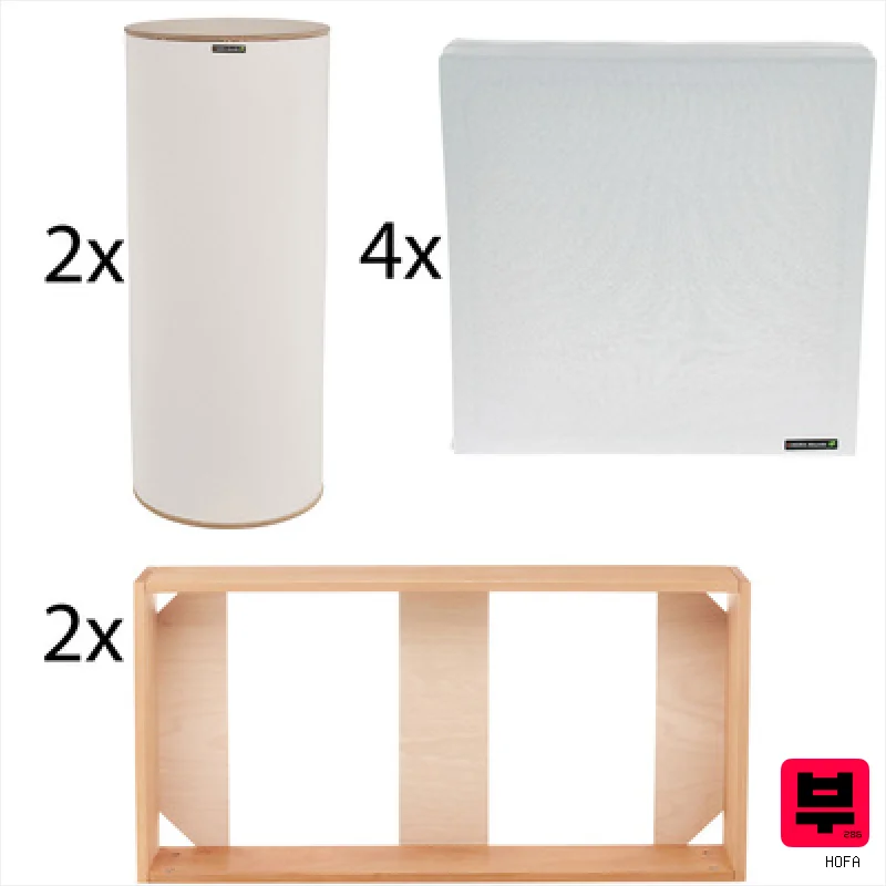 HOFA Home Studio Bundle Creme - Acoustic Treatment Sets