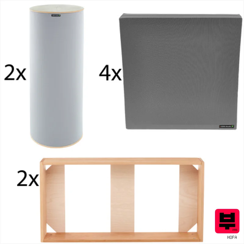 HOFA Home Studio Grey Bundle - Acoustic Treatment Sets