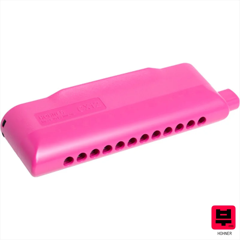 Hohner CX-12 C-Major Pink - Chromatic Harmonicas