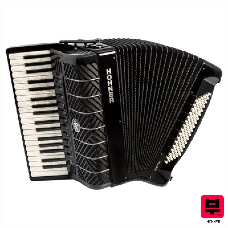 Hohner Mattia IV 96 BK - Professional Music Instrument Photo