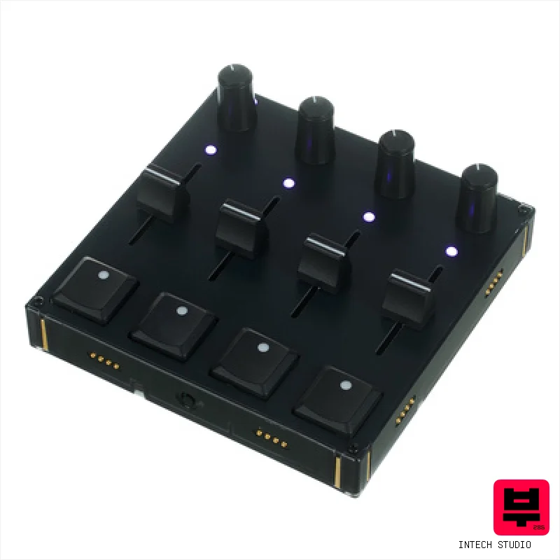 Intech Studio Grid Series 3 PBF4 Lin Mechan - DAW Controllers