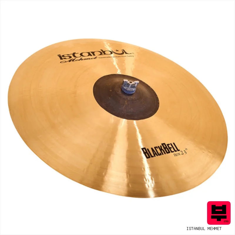 Istanbul Mehmet 23" Black Bell Ride - 23" Ride Cymbals