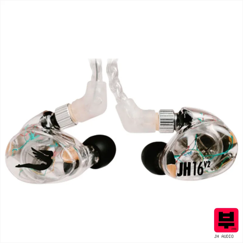 JH Audio Universal JH16v2 Clear - In-Ear Headphones