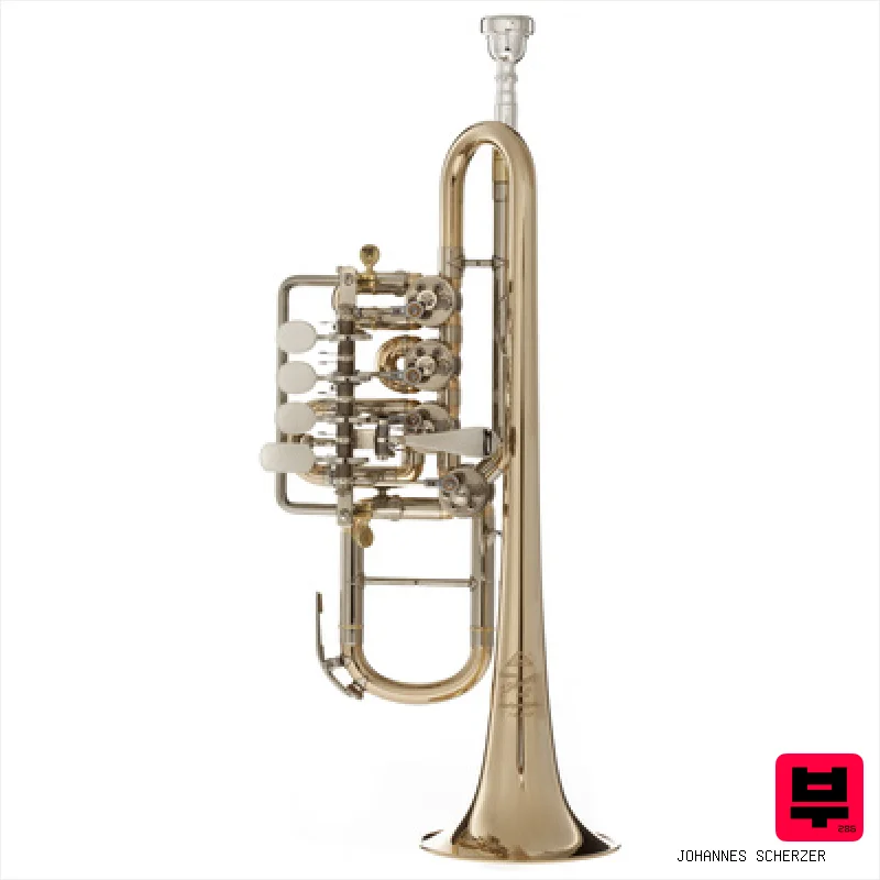 Johannes Scherzer 8113-L High G-Trumpet - Professional Music Instrument Photo