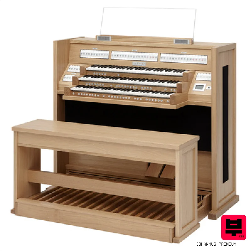Johannus Premium Live 3T, Light Oak, Concave - Classical Organs (3 Manuals)