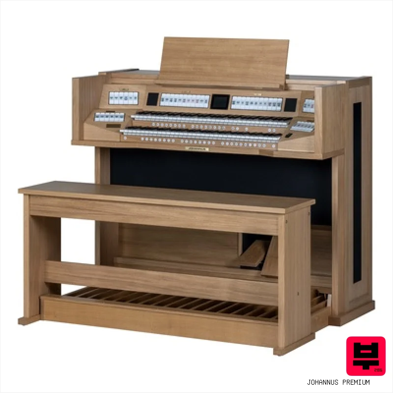 Johannus Premium Vivaldi 260, Light Oak Concave - Classical Organs (2 Manuals)