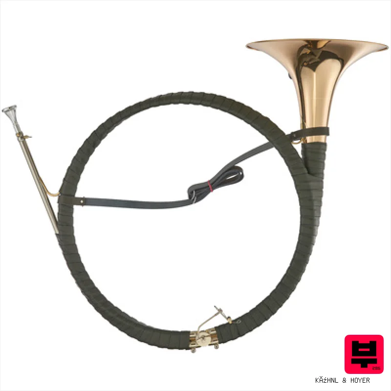 Kühnl & Hoyer 1315 KL Eb/Bb-Parforcehorn - Professional Music Instrument Photo