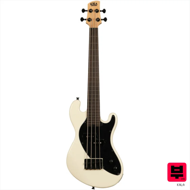 Kala U-Bass 4 Sweet Cream Fretless - Short Scale Basses