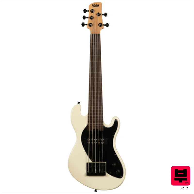 Kala U-Bass 5 Fretless Sweet Cream - Short Scale Basses