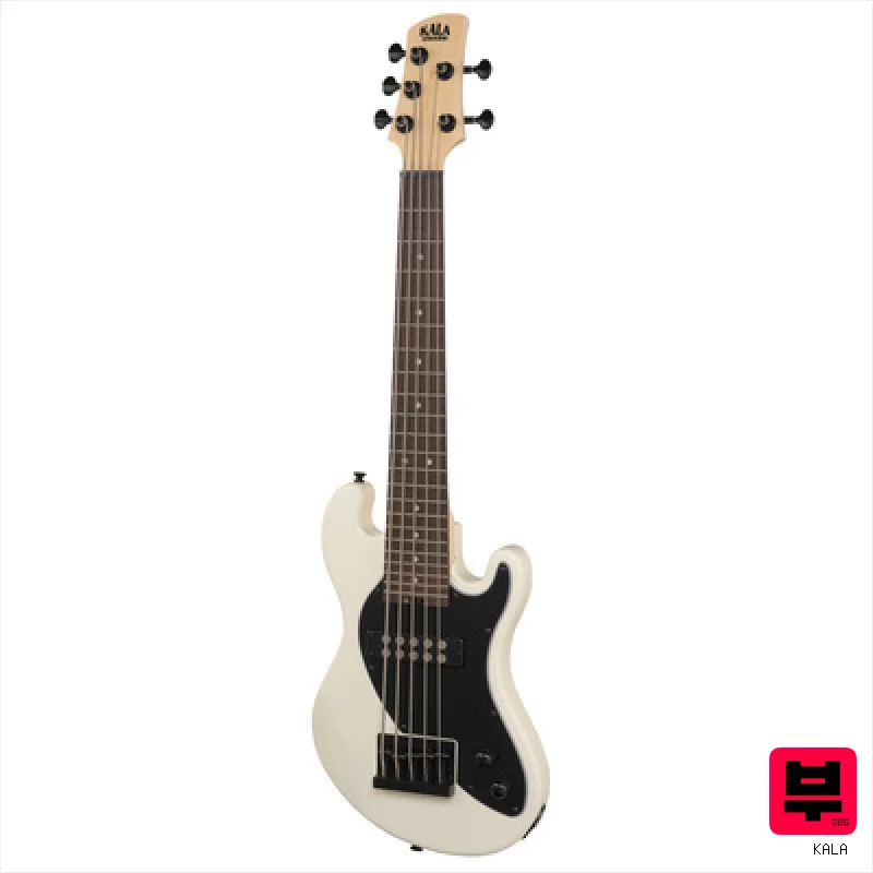 Kala U-Bass 5 Sweet Cream Fretted - Professional Music Instrument Photo