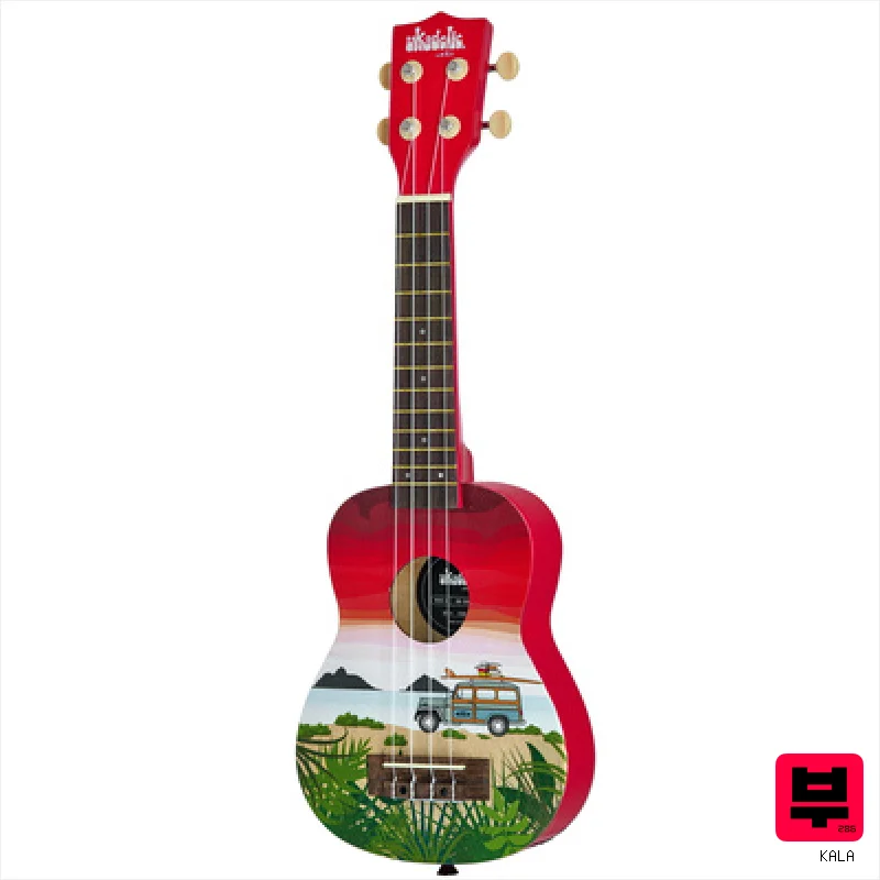 Kala Ukadelic Surfari Soprano Uke - Soprano Ukuleles