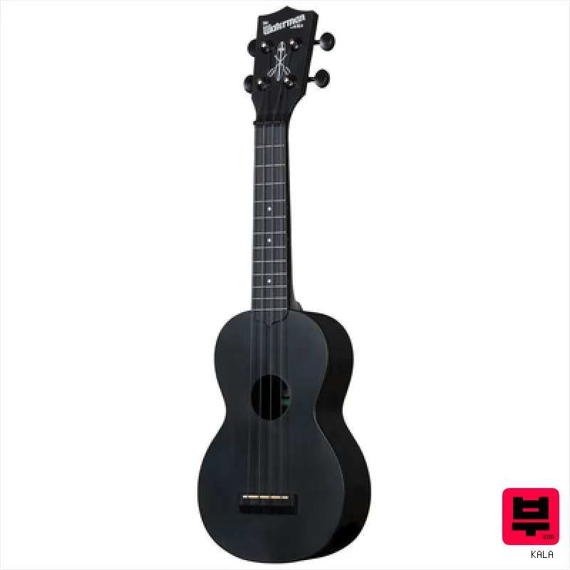 Kala Waterman KA-R-WMS-BK-S Soprano - Soprano Ukuleles