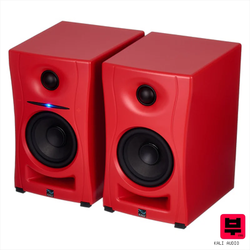 Kali Audio LP-UNF Red - Active Nearfield Monitors