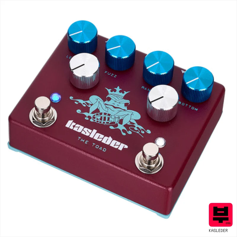 Kasleder The Toad Fuzz & Treble Boost - Distortion Pedals