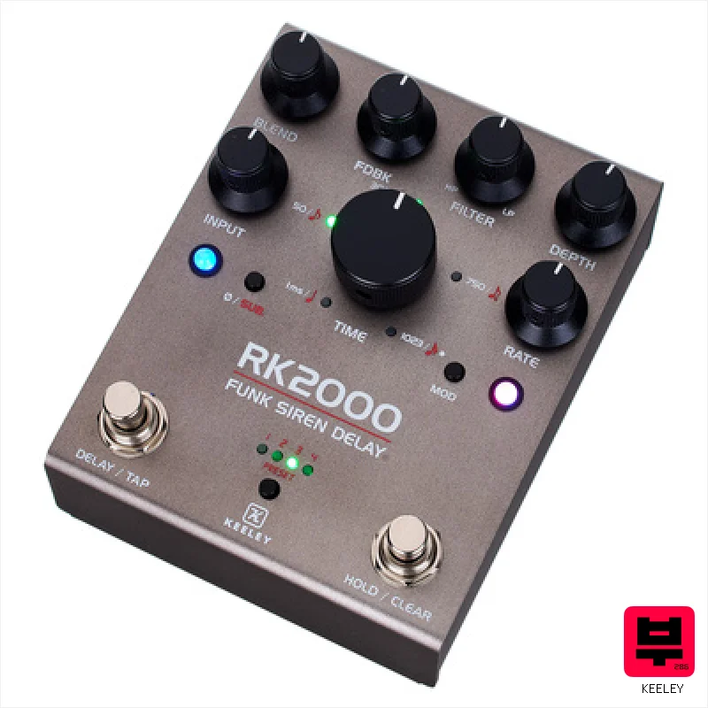 Keeley RK2000 Funk Siren Delay - Delay/Echo Pedals