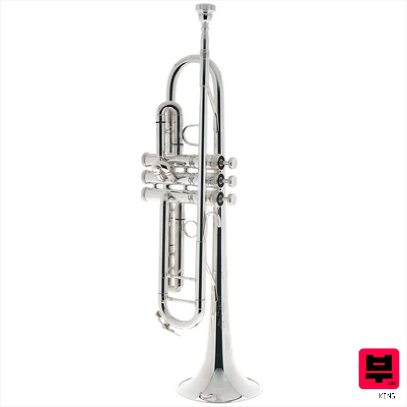 King 2055S Silver Flair Trumpet - Bb Trumpets