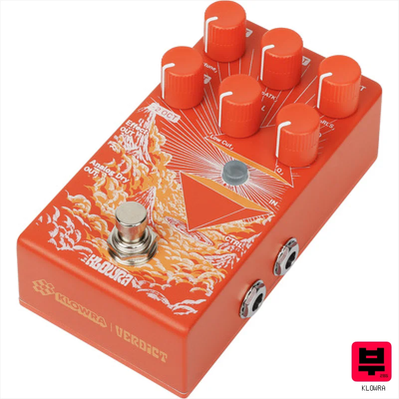 Klowra Verdict Polyphonic Octaver - Professional Music Instrument Photo