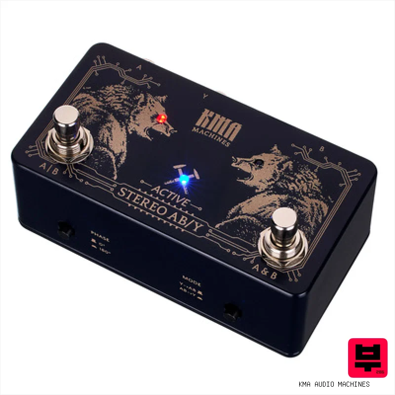 KMA Audio Machines Active Stereo AB/Y Switch - Switch Pedals