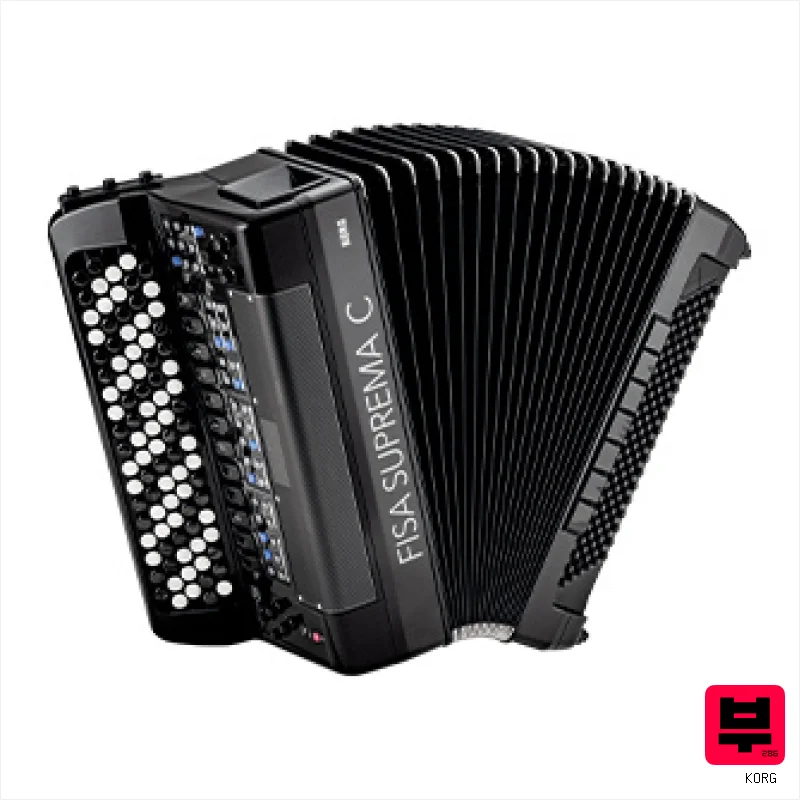 Korg FISA SUPREMA C BMBK - Button Accordions