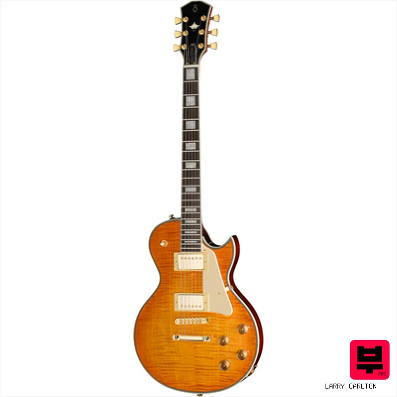 Larry Carlton L7 Dx Amber Burst - Professional Music Instrument Photo