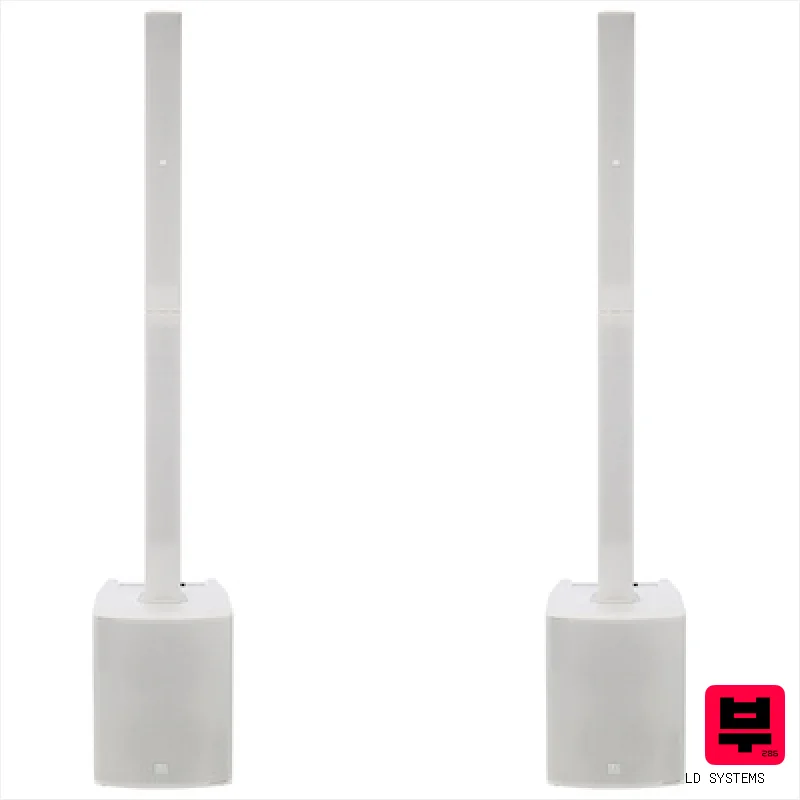 LD Systems Maui 28 G2 White Stereo Bundle - Acoustic and Entertainer PA Sets