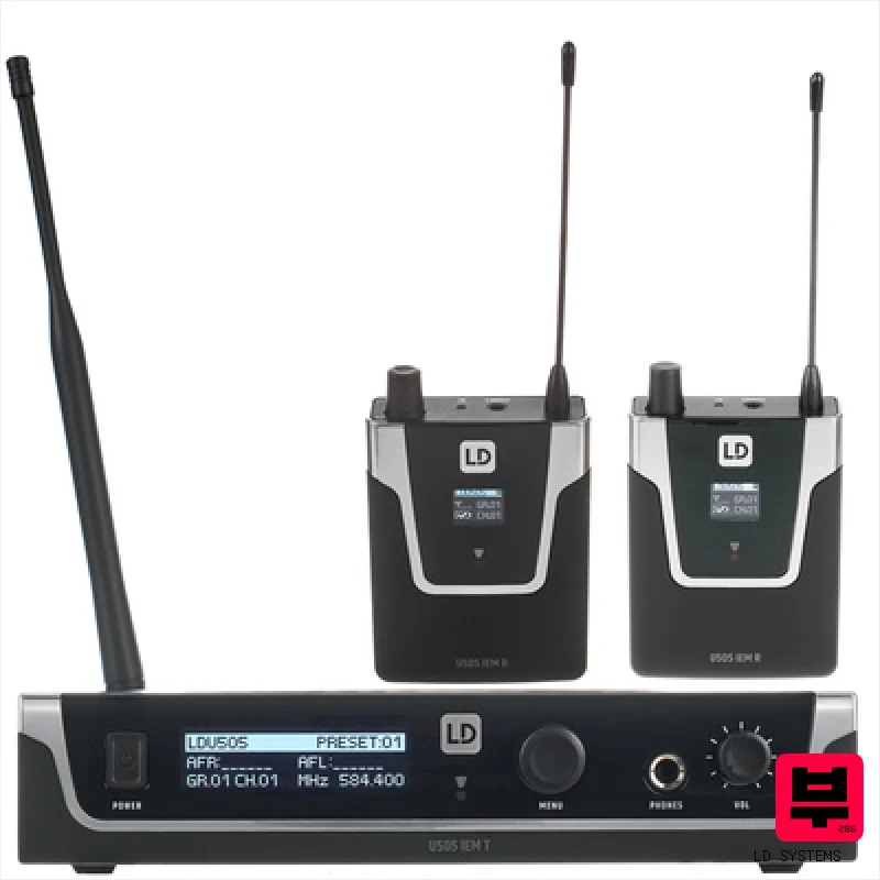 LD Systems U505 IEM Twin Bundle - Wireless In-Ear Systems