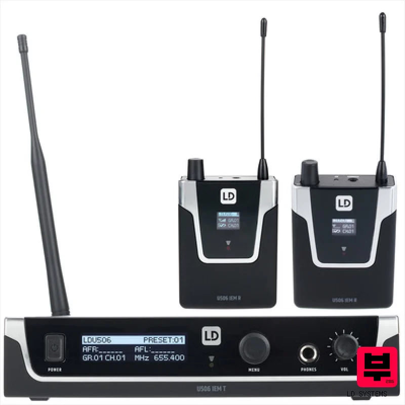 LD Systems U506 IEM Twin Bundle - Wireless In-Ear Systems