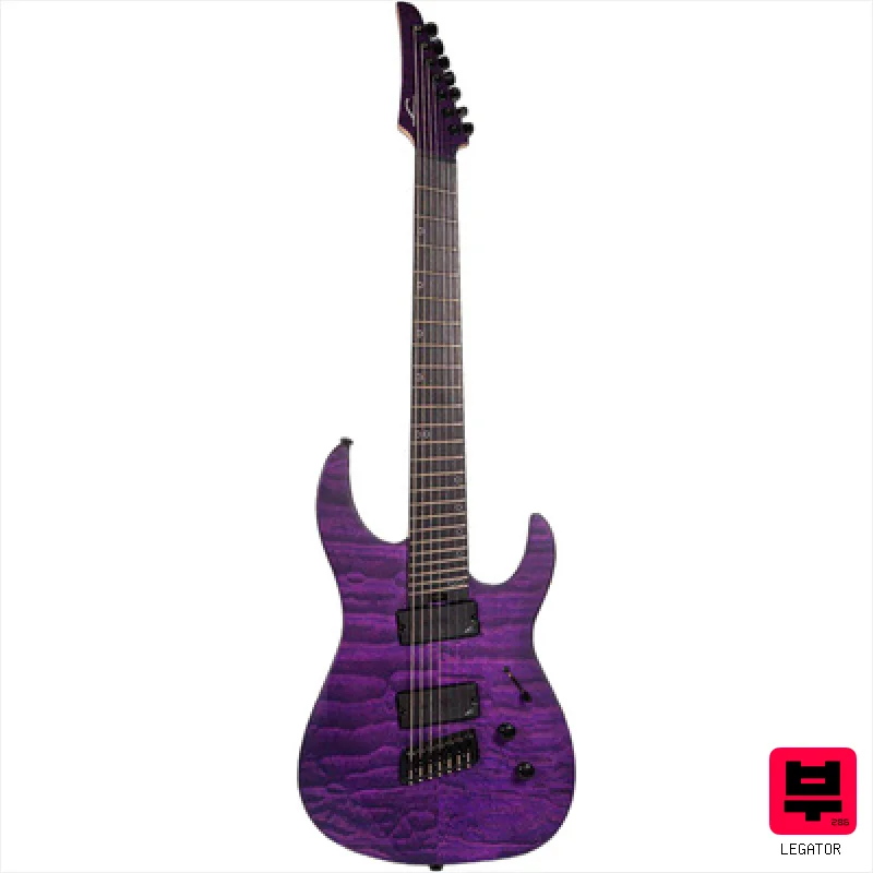Legator Ninja N7FSS PUR - Professional Music Instrument Photo