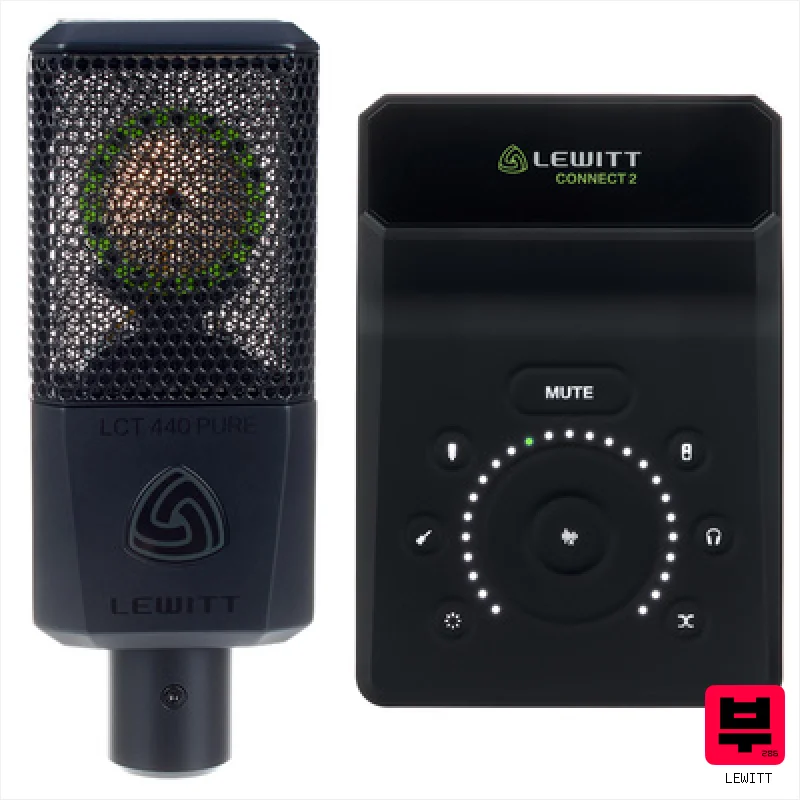 Lewitt LCT 440 PURE/Connect 2 Bundle - Large Diaphragm Microphones