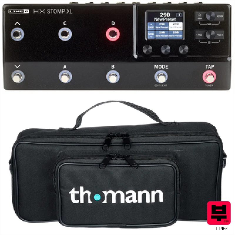 Line6 HX Stomp XL Bundle - Guitar Multi Effects