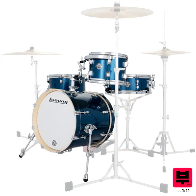 Ludwig Breakbeats Deep Blue Sparkle - Drum Shell Sets