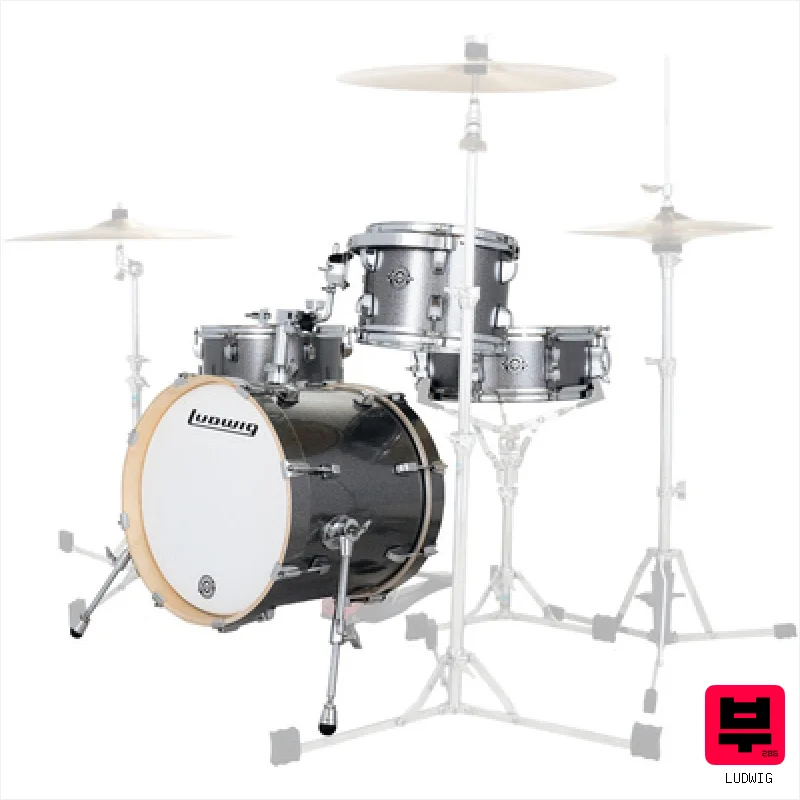 Ludwig Breakbeats Frosted Sparkle - Drum Shell Sets