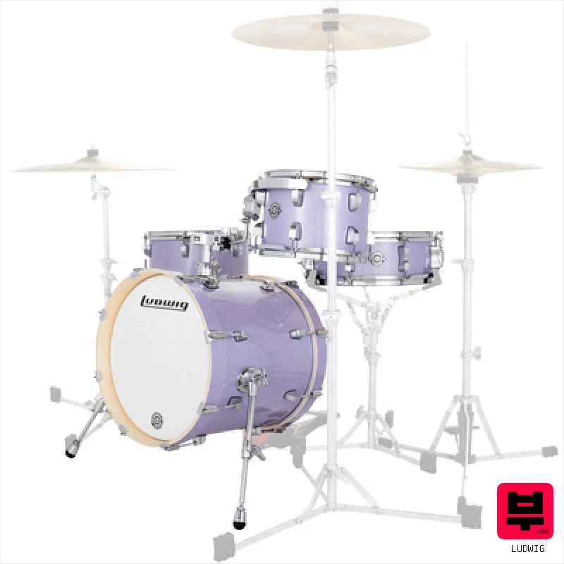 Ludwig Breakbeats Lilac Sparkle - Drum Shell Sets