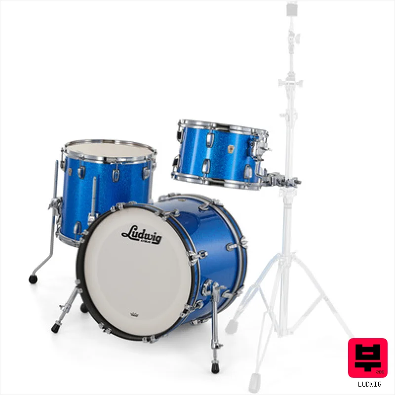 Ludwig Classic Maple Jazz. Blue Sp. - Drum Shell Sets