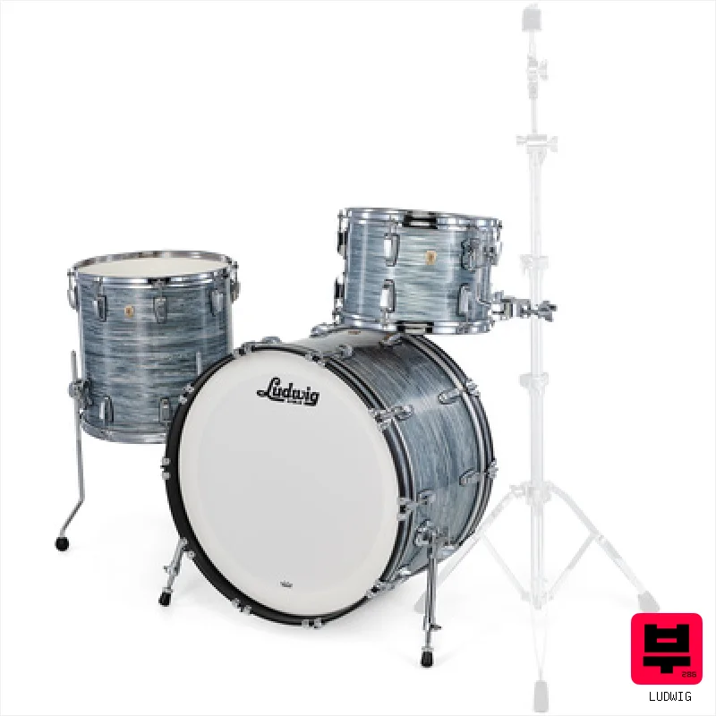 Ludwig Classic Maple Rock Blue Oy. - Drum Shell Sets