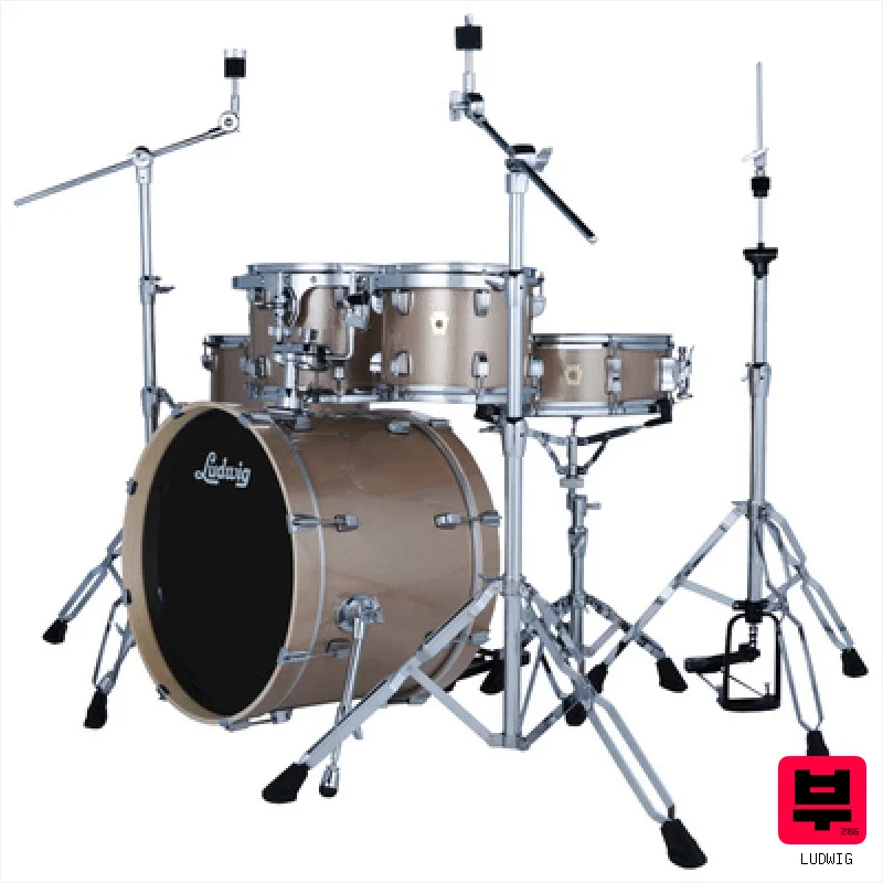 Ludwig Evolution 20" Prosecco Sparkle - Acoustic Drumkits