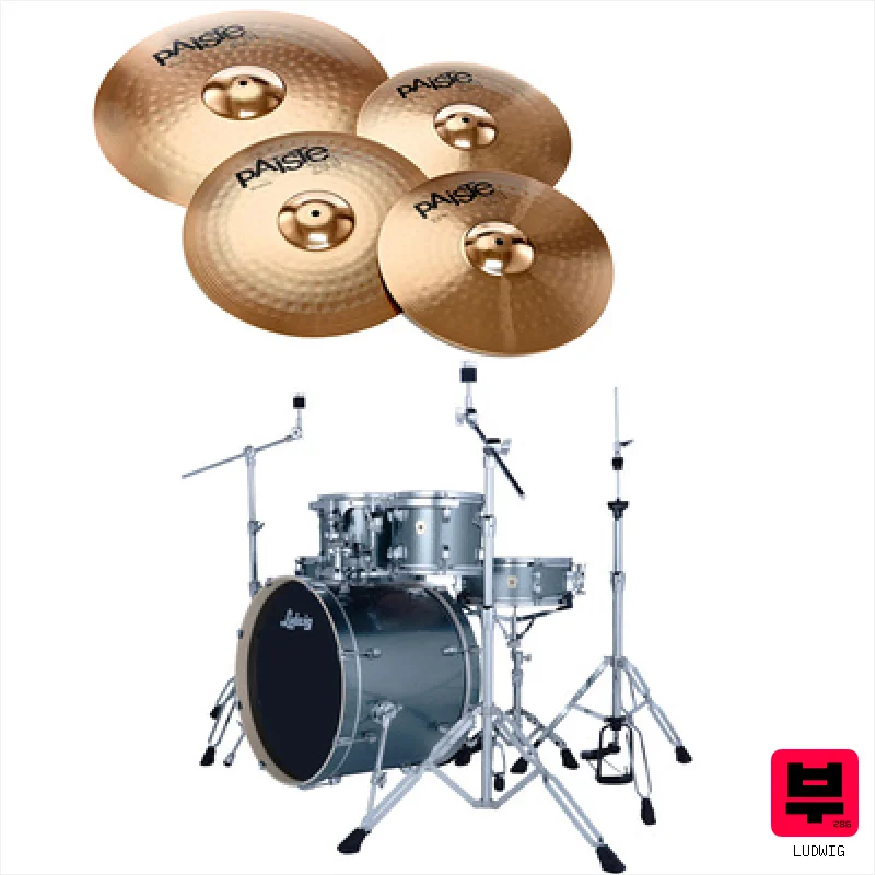 Ludwig Evolution Bundle 22" 6pc Atl. - Acoustic Drumkits