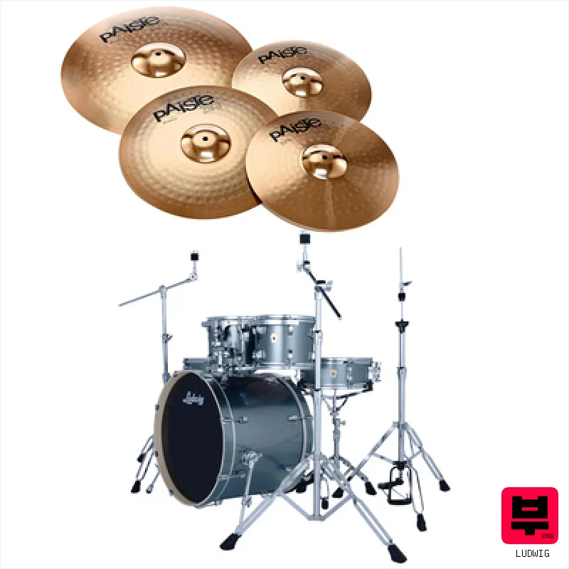 Ludwig Evolution Bundle 22" Atl. Sp - Acoustic Drumkits