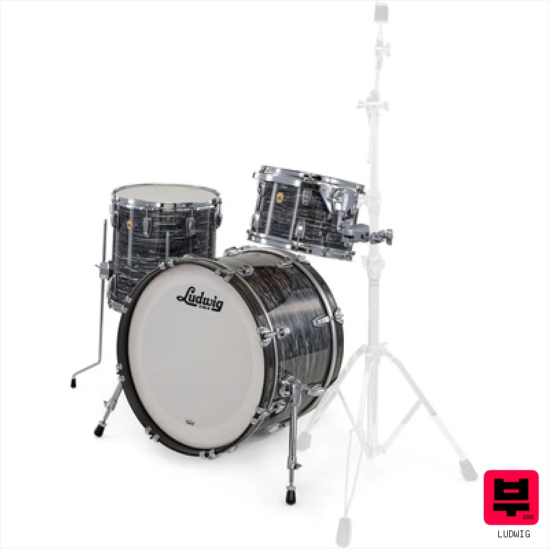 Ludwig Legacy Mahog. Downb. Black Oy. - Drum Shell Sets
