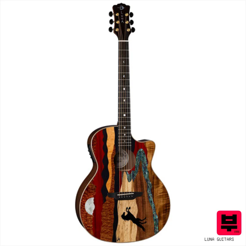 Luna Guitars Vista Stallion - Folk Acoustic Guitars