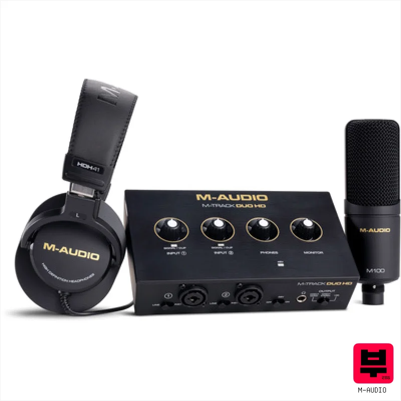 M-Audio M-Track Duo HD Producer Pack - USB Audio Interfaces